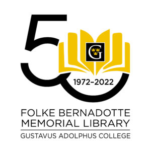 Library 50th anniversary logo