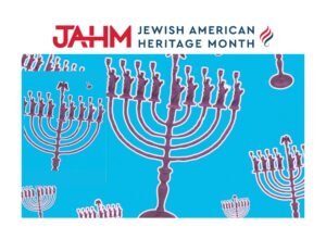 Jewish American Heritage Month sign